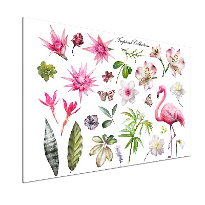 Achterwand keuken Tropische collectie