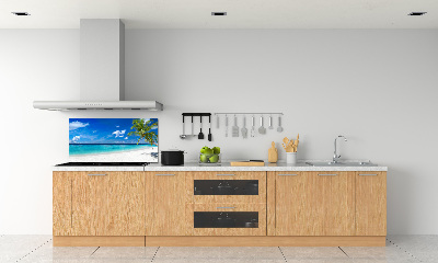 Achterwand keuken Tropisch strand