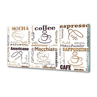 Spatscherm keuken Tijd voor koffie