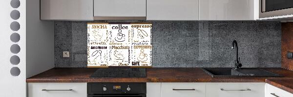 Spatscherm keuken Tijd voor koffie