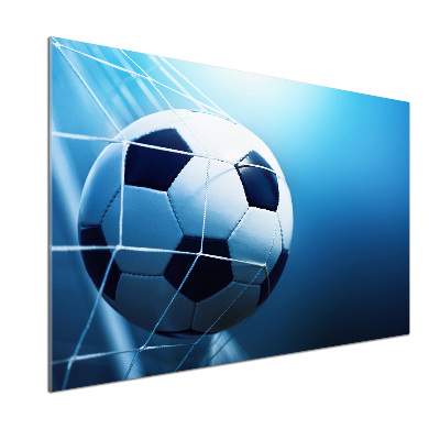 Spatplaat keuken De bal ligt in het doel.