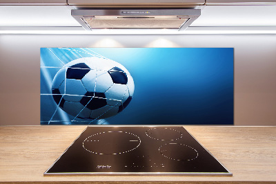 Spatplaat keuken De bal ligt in het doel.