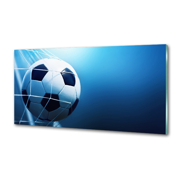 Spatplaat keuken De bal ligt in het doel.