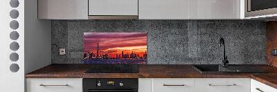 Glazen achterwand keuken Zonsondergang Dubai