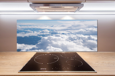 Achterwand keuken Uitzicht vanuit het vliegtuig