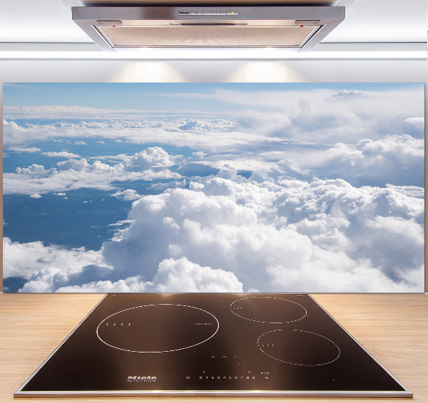 Achterwand keuken Uitzicht vanuit het vliegtuig