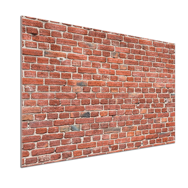 Spatplaat keuken Bakstenen muur