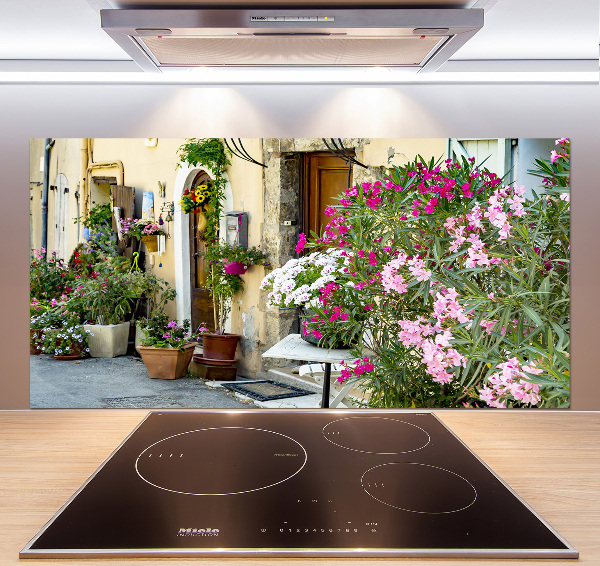 Spatscherm keuken Straten van Frankrijk