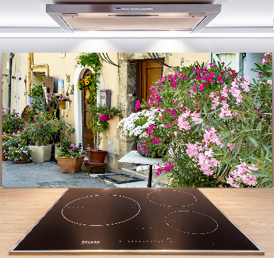 Spatscherm keuken Straten van Frankrijk