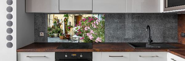 Spatscherm keuken Straten van Frankrijk