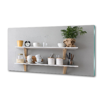 Keuken achterwand Decoraties op de plank