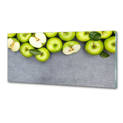 Achterwand keuken Groene appels