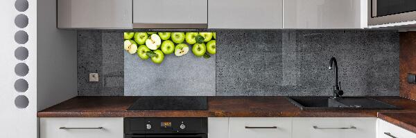 Achterwand keuken Groene appels