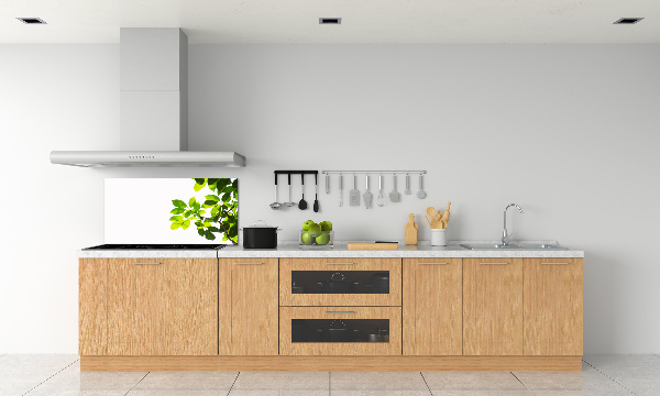 Spatplaat keuken Bladeren