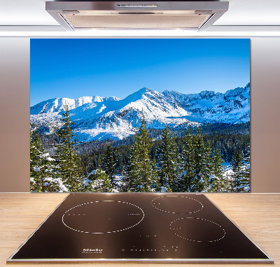Keuken achterwand Panorama van het Tatragebergte