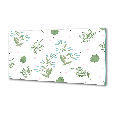 Achterwand keuken Bladeren