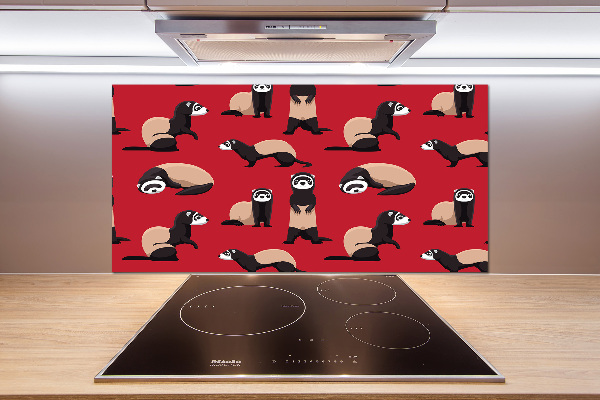 Keuken achterwand Bunzing