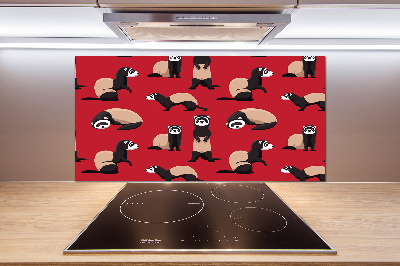 Keuken achterwand Bunzing