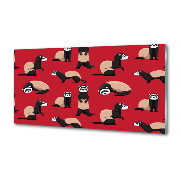 Keuken achterwand Bunzing