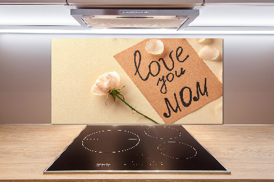 Spatplaat keuken Moederdag