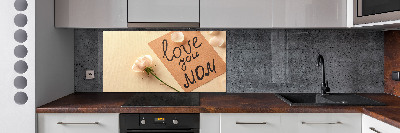 Spatplaat keuken Moederdag