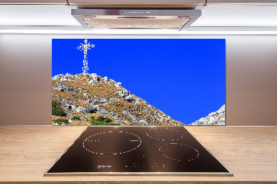 Spatscherm keuken Giewont Tatra-gebergte