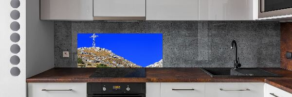 Spatscherm keuken Giewont Tatra-gebergte