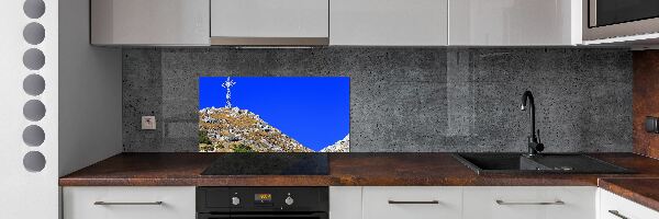 Spatscherm keuken Giewont Tatra-gebergte