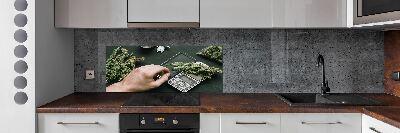 Achterwand keuken Marihuana toppen