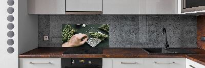 Achterwand keuken Marihuana toppen