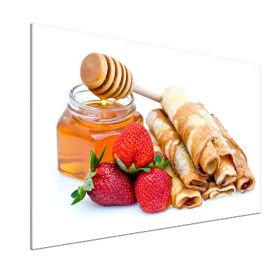 Spatscherm keuken Heerlijke pannenkoeken