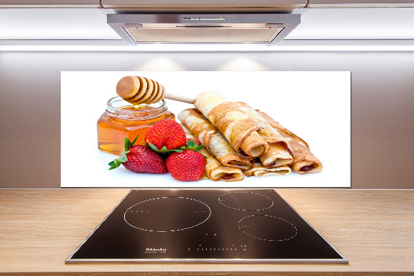 Spatscherm keuken Heerlijke pannenkoeken