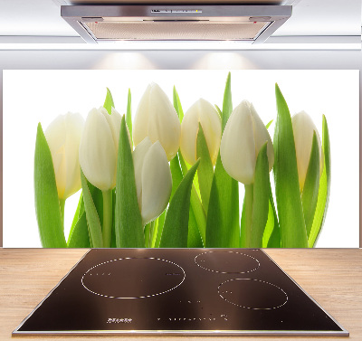 Spatscherm keuken Tulpen