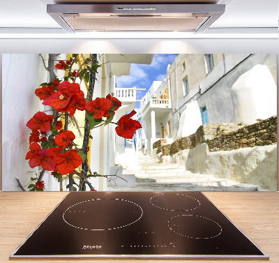 Spatplaat keuken Mykonos, Griekenland