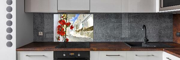 Spatplaat keuken Mykonos, Griekenland