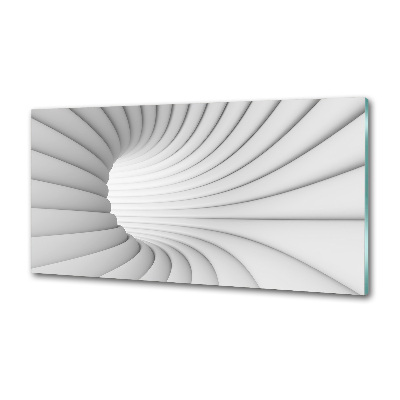 Spatscherm keuken Abstracte tunnel