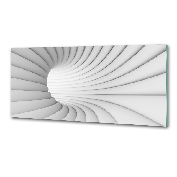 Spatscherm keuken Abstracte tunnel