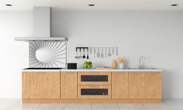 Spatscherm keuken Abstracte tunnel