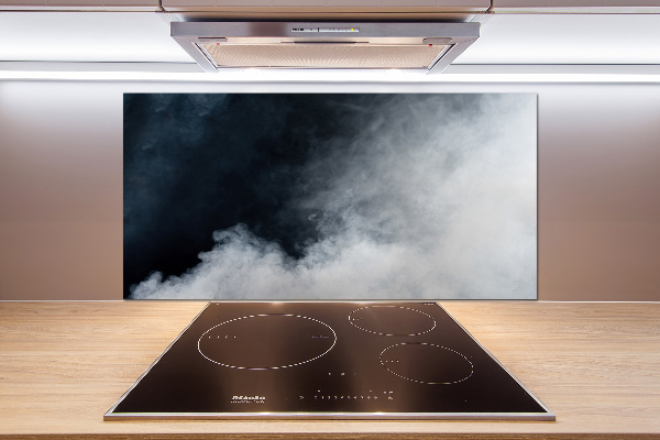 Spatscherm keuken Witte rook