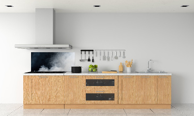 Spatscherm keuken Witte rook