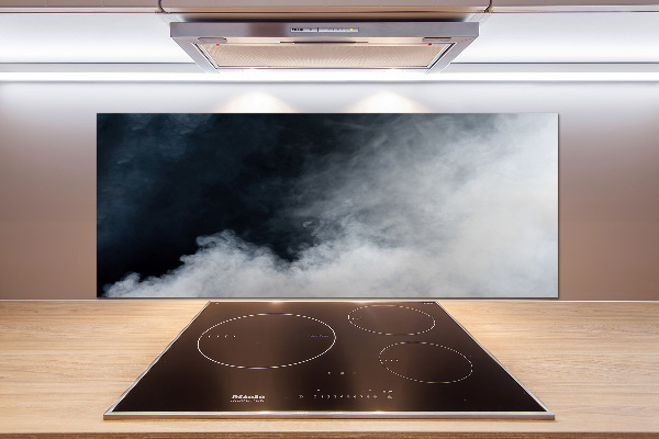 Spatscherm keuken Witte rook