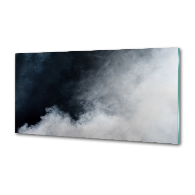 Spatscherm keuken Witte rook