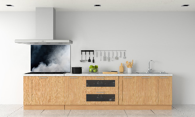 Spatscherm keuken Witte rook