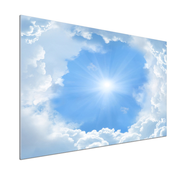 Spatplaat keuken Wolken aan de hemel