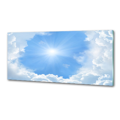 Spatplaat keuken Wolken aan de hemel