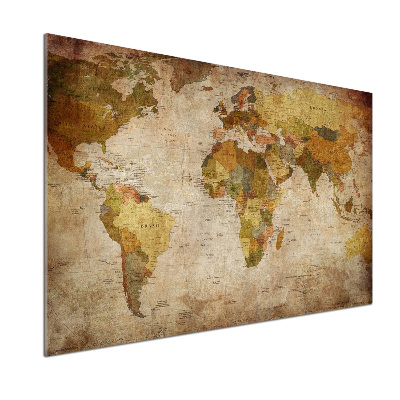 Spatscherm keuken Politieke kaart