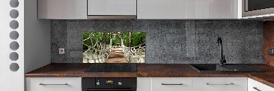 Spatplaat keuken Touwbrug