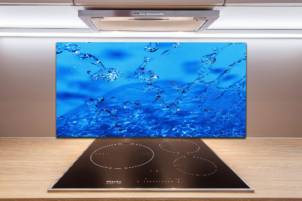 Keuken achterwand waterdruppels