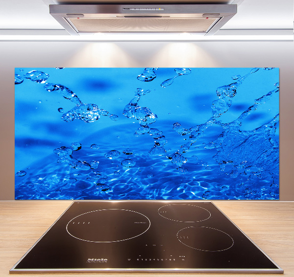 Keuken achterwand waterdruppels