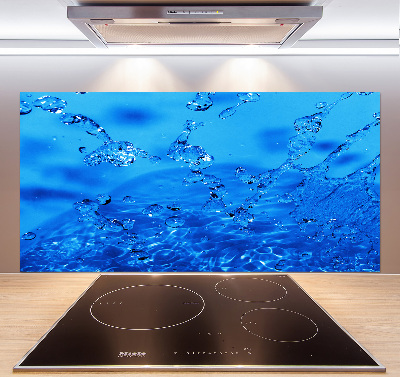 Keuken achterwand waterdruppels